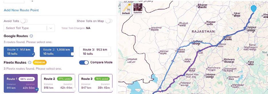 Fleetx Launches AI-Powered Truck Routes